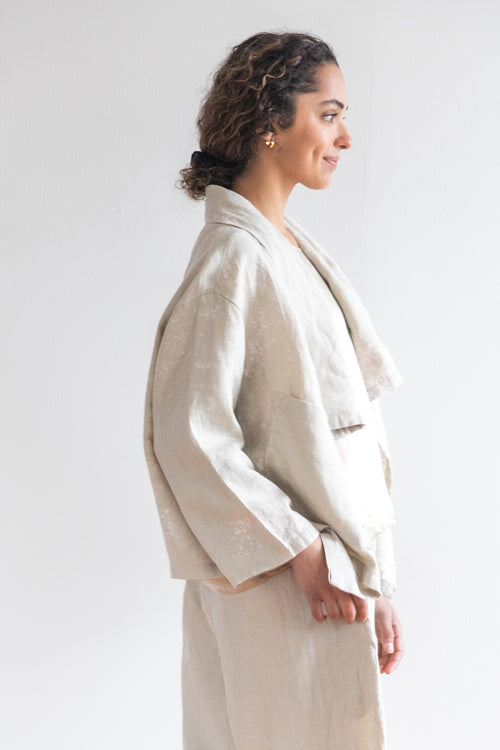 Cropped Biker Jacket